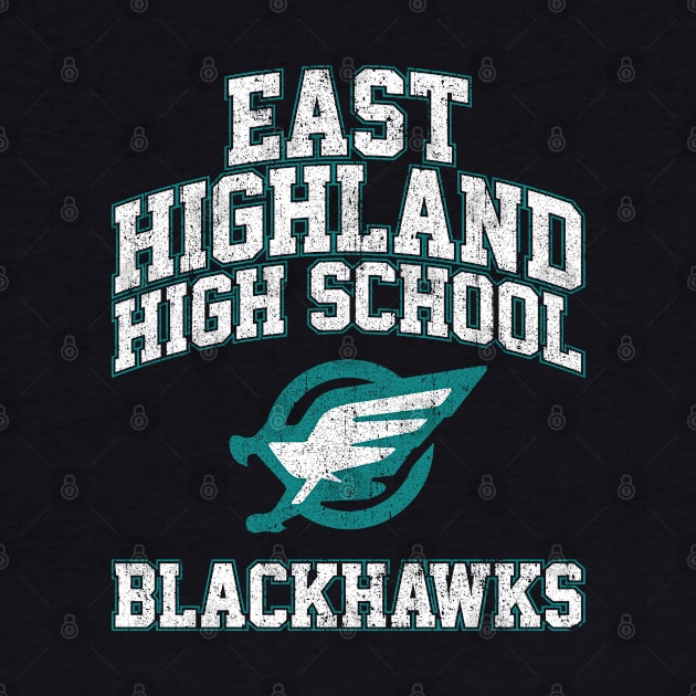 East Highland High School Blackhawks by huckblade